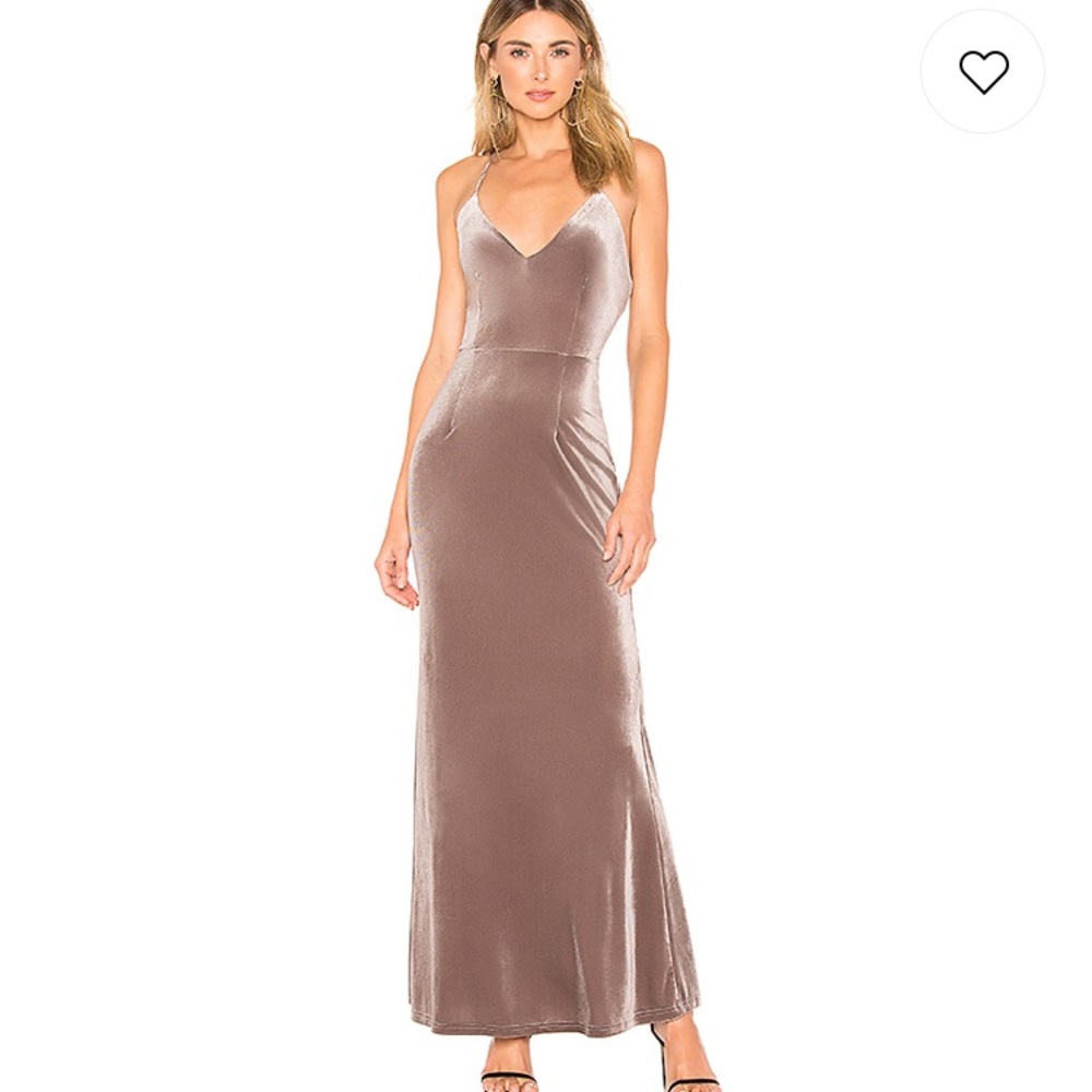 JESSA MAXI DRESS IN GRAY
